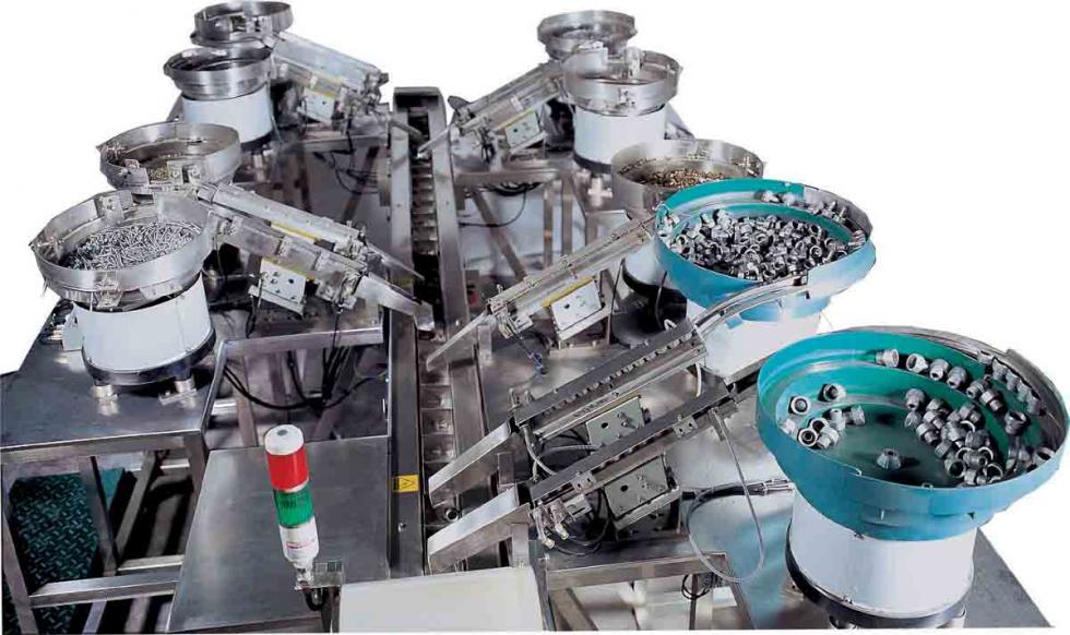 多盤五金配件包裝機